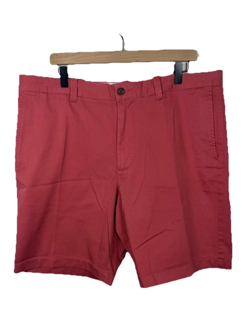 NWT J. Crew Flat Front Chino Shorts Men’s Size 38 Salmon Pink 9” Inseam Preppy